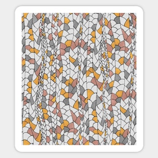 Hand Drawn Braid Pattern Sticker